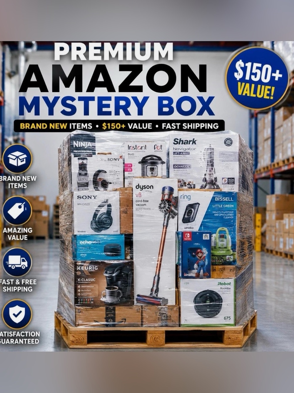 Premium Amazon Mystery Box with Electronics